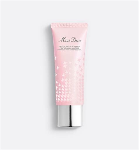 Miss Dior Shimmering Rose Sorbet Body Gel 